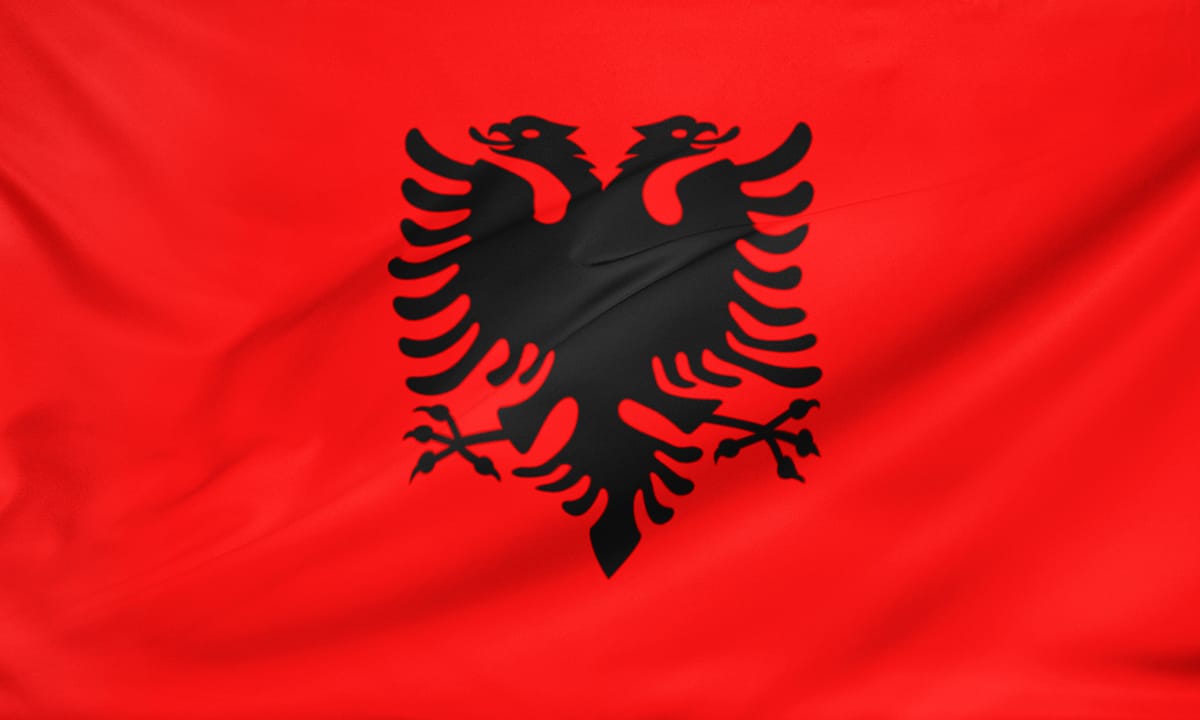 albanian flag